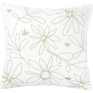 Golden Flower Pillow
