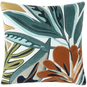 Leaves Throw Pillow