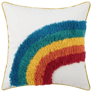 Rainbow Throw Pillow