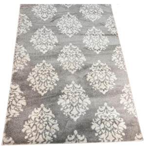 Grey Damask Carpet