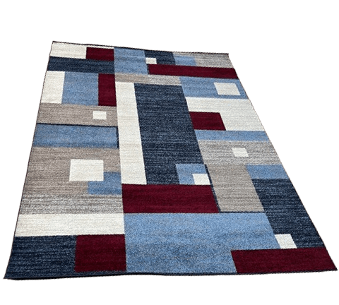 Nordic Geometric Carpet