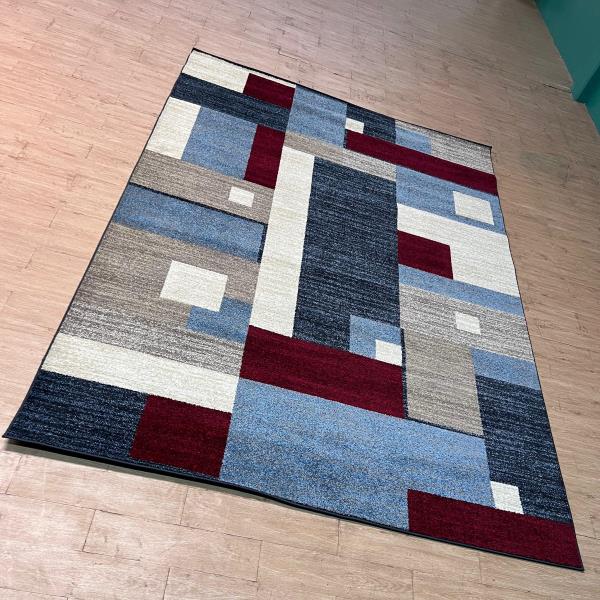 Nordic Geometric Carpet