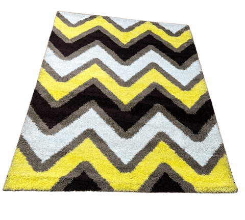 Zig-Zag Striped Carpet