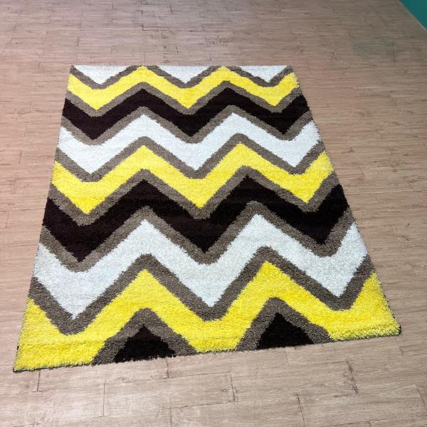 Zig-Zag Striped Carpet
