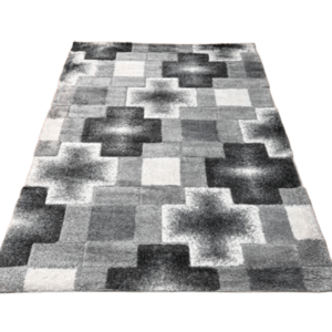 Black and White Checkered Carpet