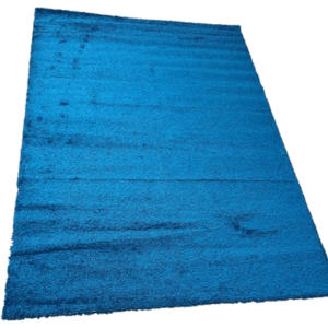 Fluffy Blue Shaggy Carpet